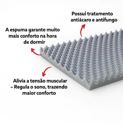 Sleepy Comfort – Alívio de Pressão para Costas e Quadril